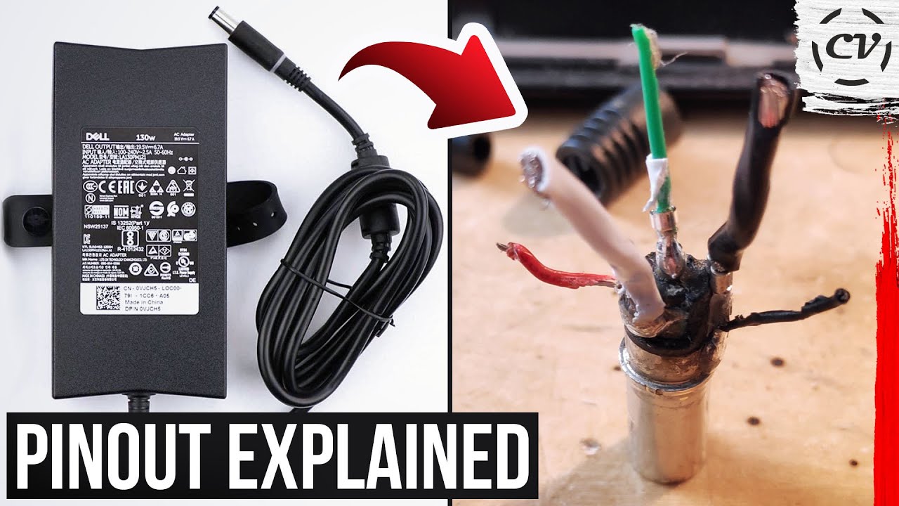 DELL Laptop Charger Pin-Out Explained (For DIY Mods)