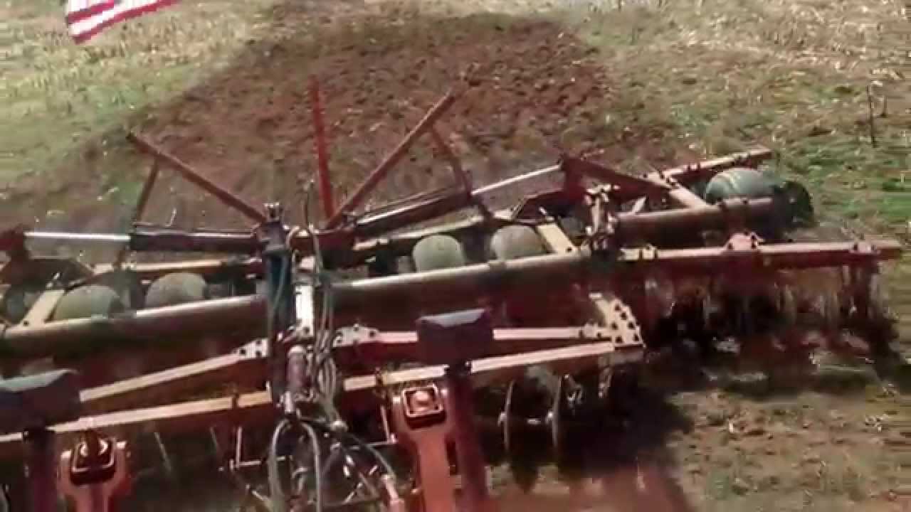 Massey ferguson 1505 & 21' White 271 disc,  2014.