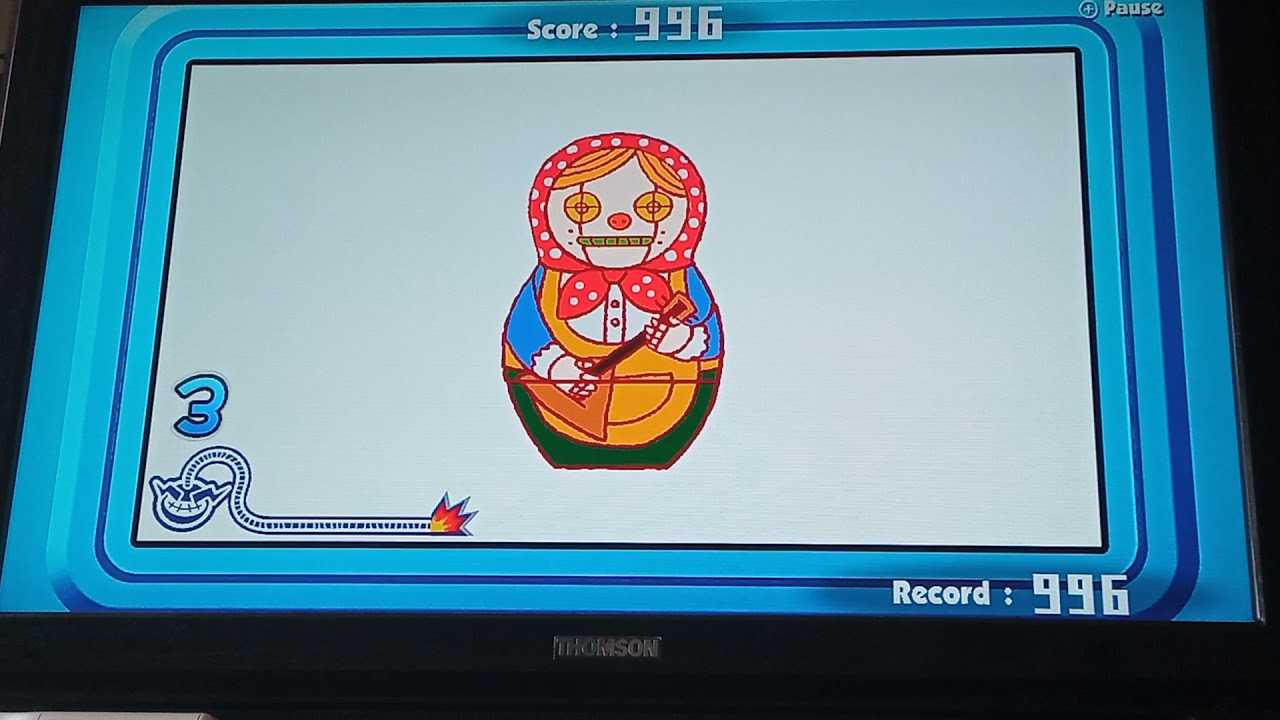 999 points by doing absolutely nothing ( Game & Wario )