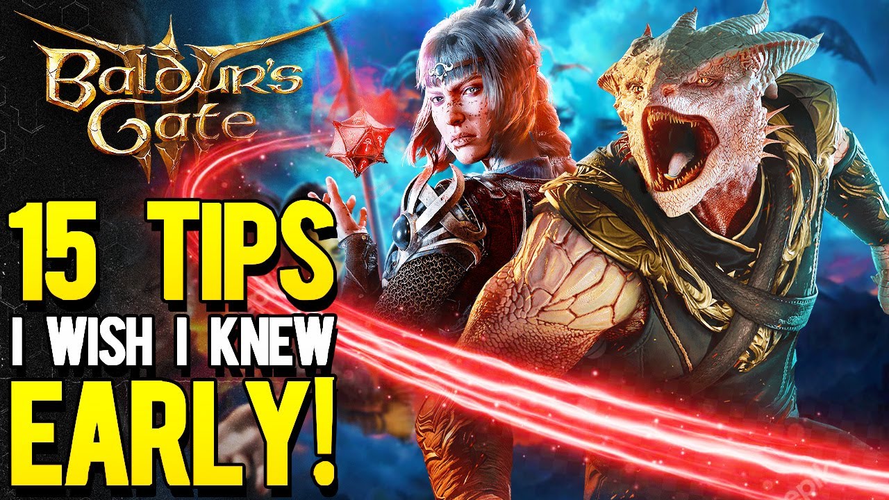 Baldur's Gate 3 - Absolutely Essential TIPS Every Beginner Should Know Before Playing (BG3 Guide)
