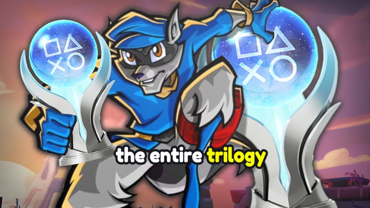 I Platinum'd The Sly Trilogy