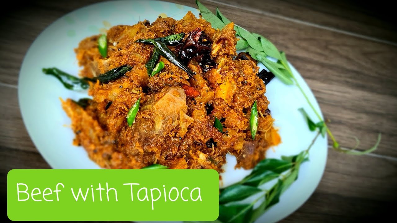 CHRISTMAS SPECIAL BEEF 😋WITH KAPPA ( TAPIOCA)|| KAPPA BIRIYANI || EASY METHOD || PAGE NO: 78