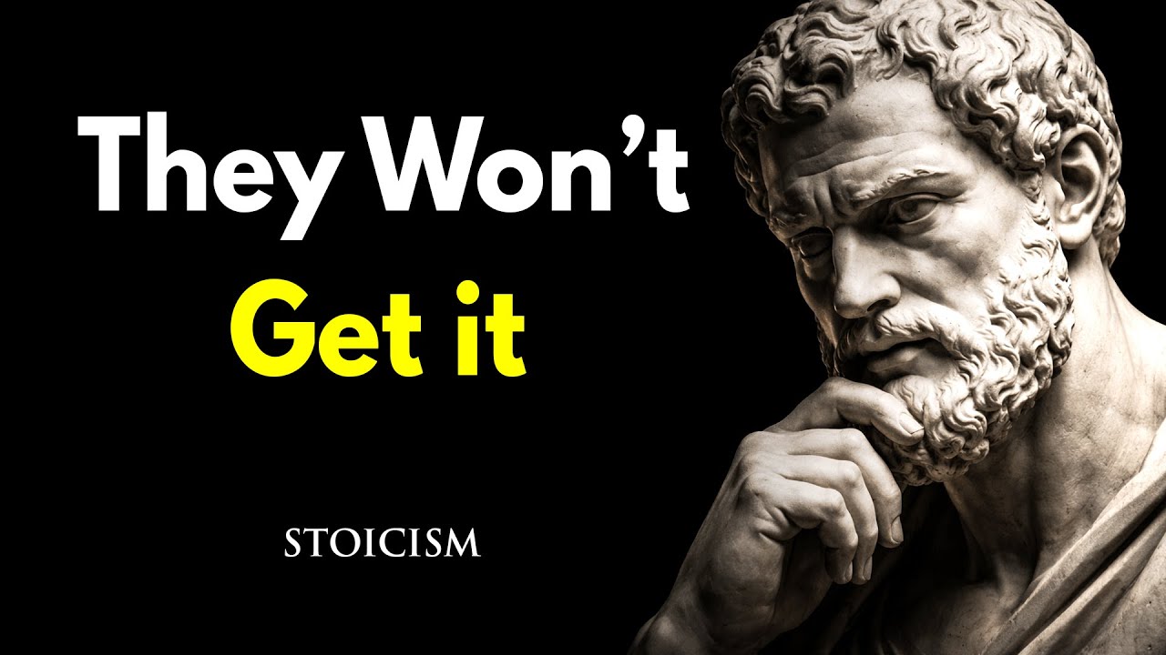 Why You Should Let People Misunderstand You ~Stoicism