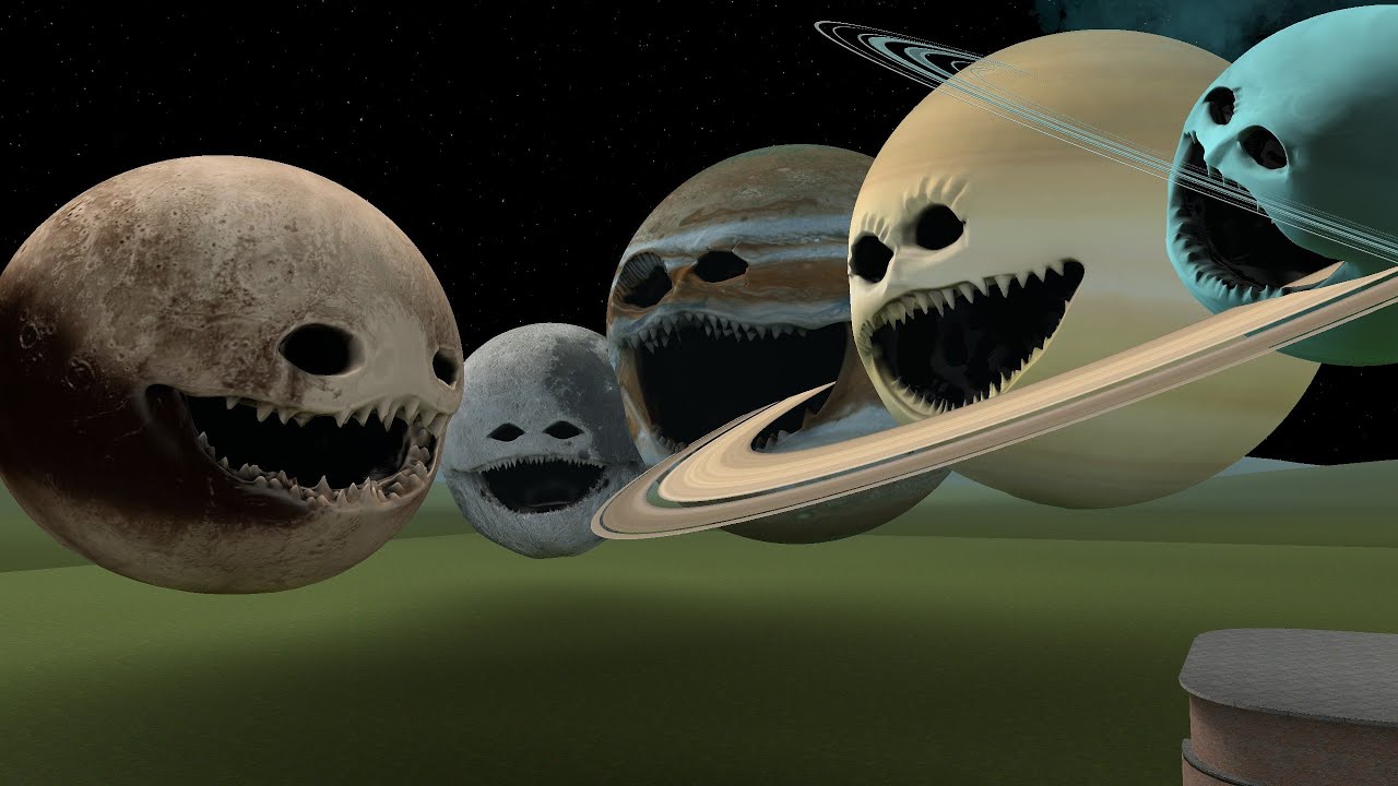 PLUTO WAKES UP VS PLANETS WAKE UP - How Strong Is The Dwarf Planet? (Garry's Mod)