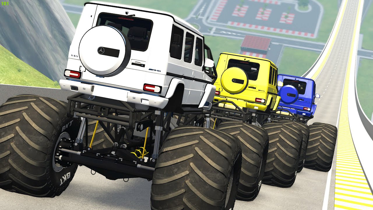 Targeted Car Jumps #3 - BeamNG Drive | CRASHdriven