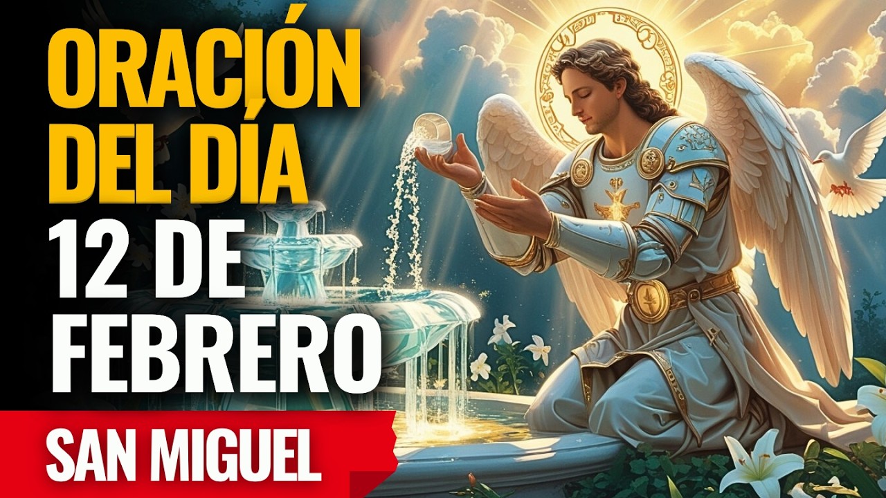 ¡San Miguel derrama salud abundante y vida nueva sobre tu cuerpo! Reza ahora