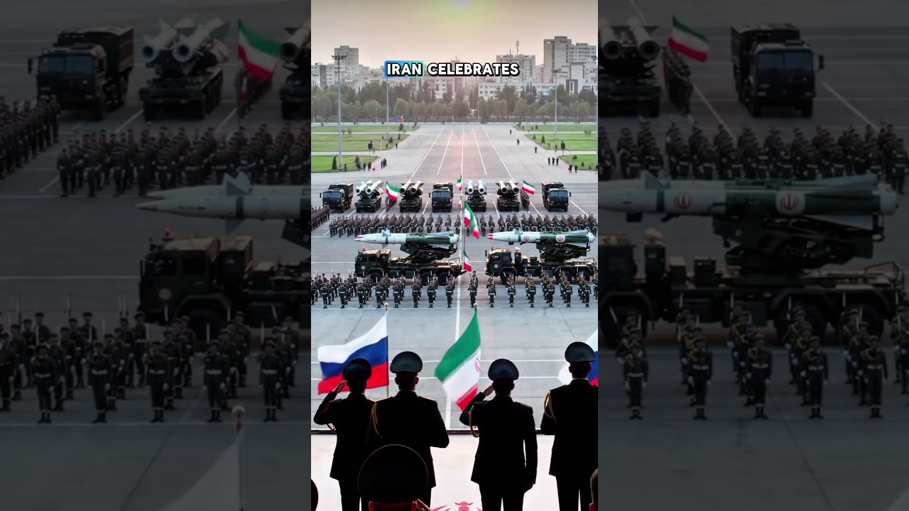 Iran Holds Military Parade for Russian Missile Arrival 🇮🇷🤝🇷🇺
