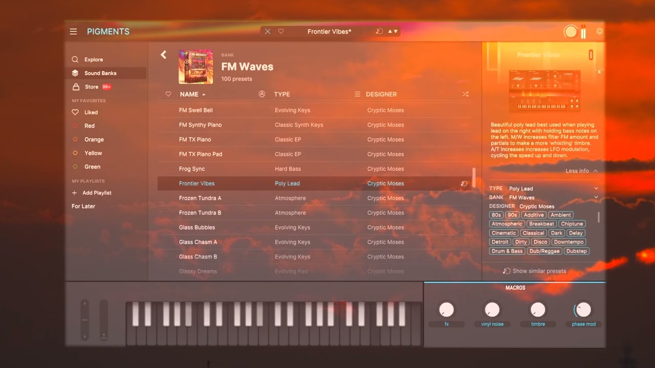 Pigments 6 - Frontier Vibes