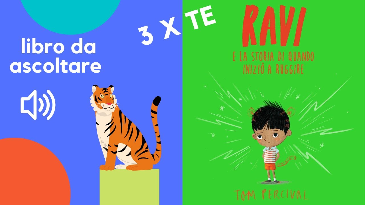 Ravi e la storia di quando iniziò a ruggire - libro di Tom Percival letto ad alta voce per bambini