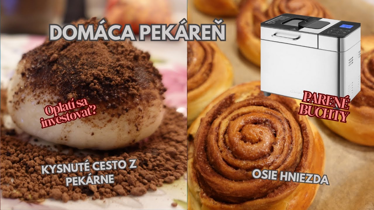 DOMÁCA PEKÁREŇ I Stojí za to? I Kysnuté cesto z pekárni I #dnespeciem #recepty #slovenskemamicky