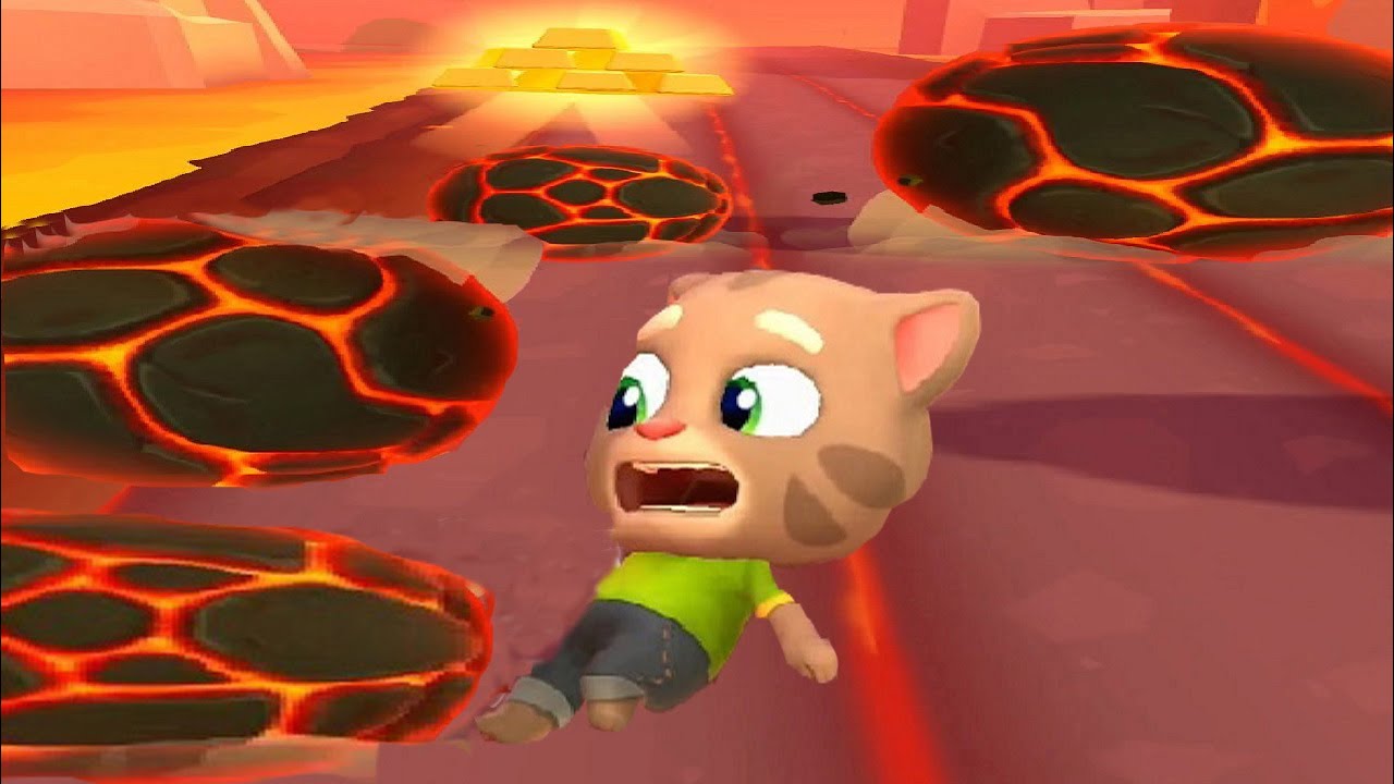TALKING TOM GOLD RUN 2 ANDROID GAMEPLAY - TALKING TOM # 2
