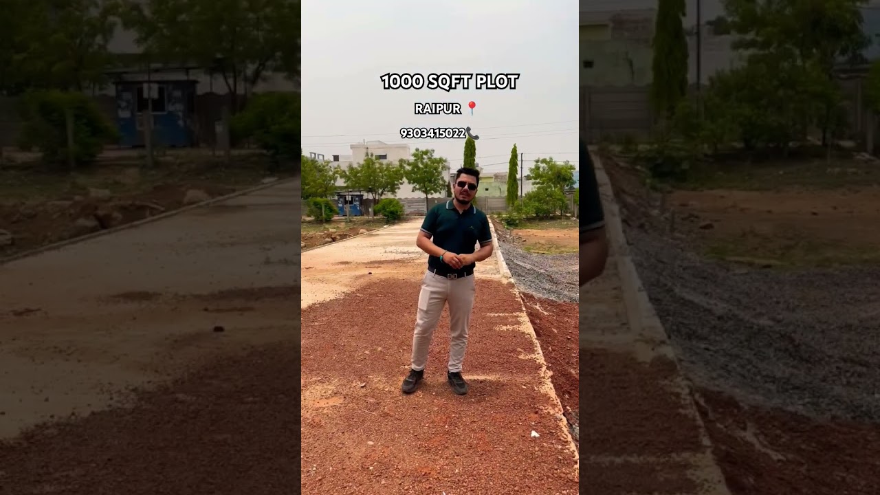 1000SQFT PLOT AT RAIPUR CHATTISGARH#raipur #plot #land #property #realestate #cg #raipurnews #plots