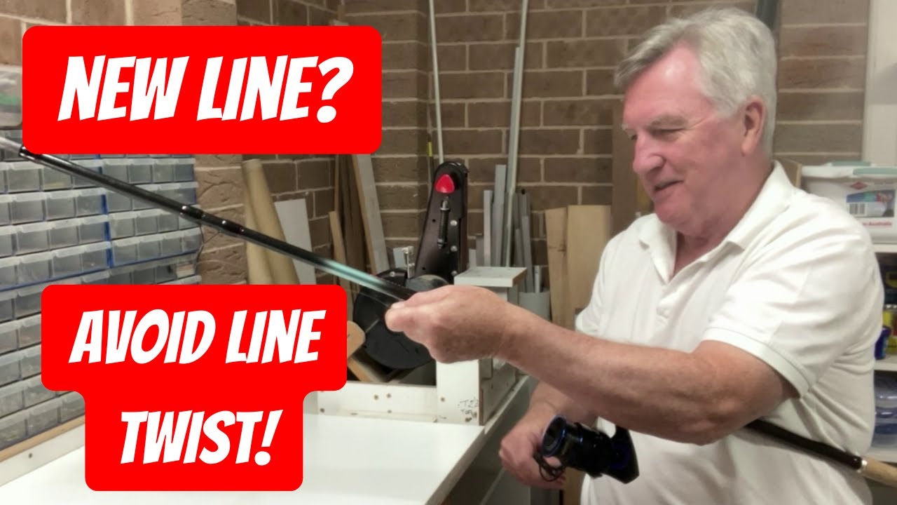 Spool New Fishing Line Without Line Twist - Test it Yourself!