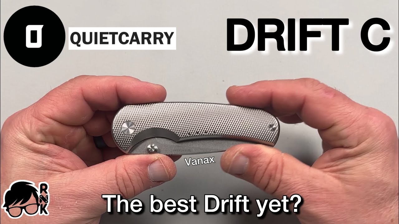 My Quiet Carry Vanax Drift C knife… my 1st Quiet Carry in the perfect form & on Skiffs!
