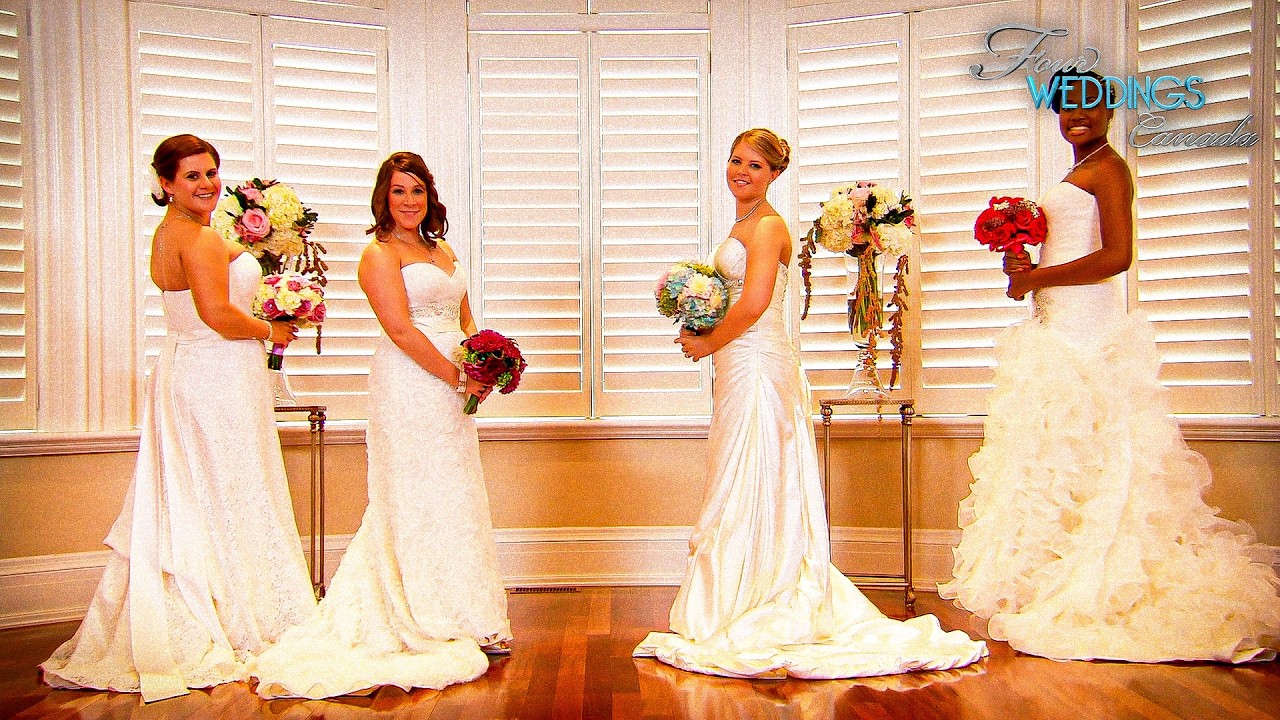 Which Wedding Deserves To Win The Dream Honeymoon Prize | Four Weddings Canada