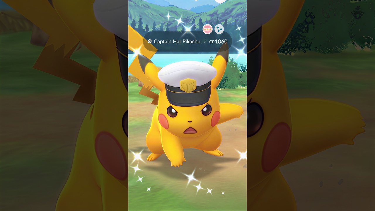 When I Got a SHUNDO Captain Hat Pikachu in Pokemon GO!