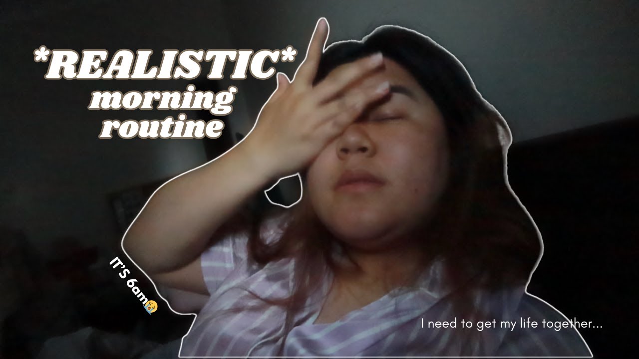 My 6AM REALISTIC Morning Routine...it's Monday...