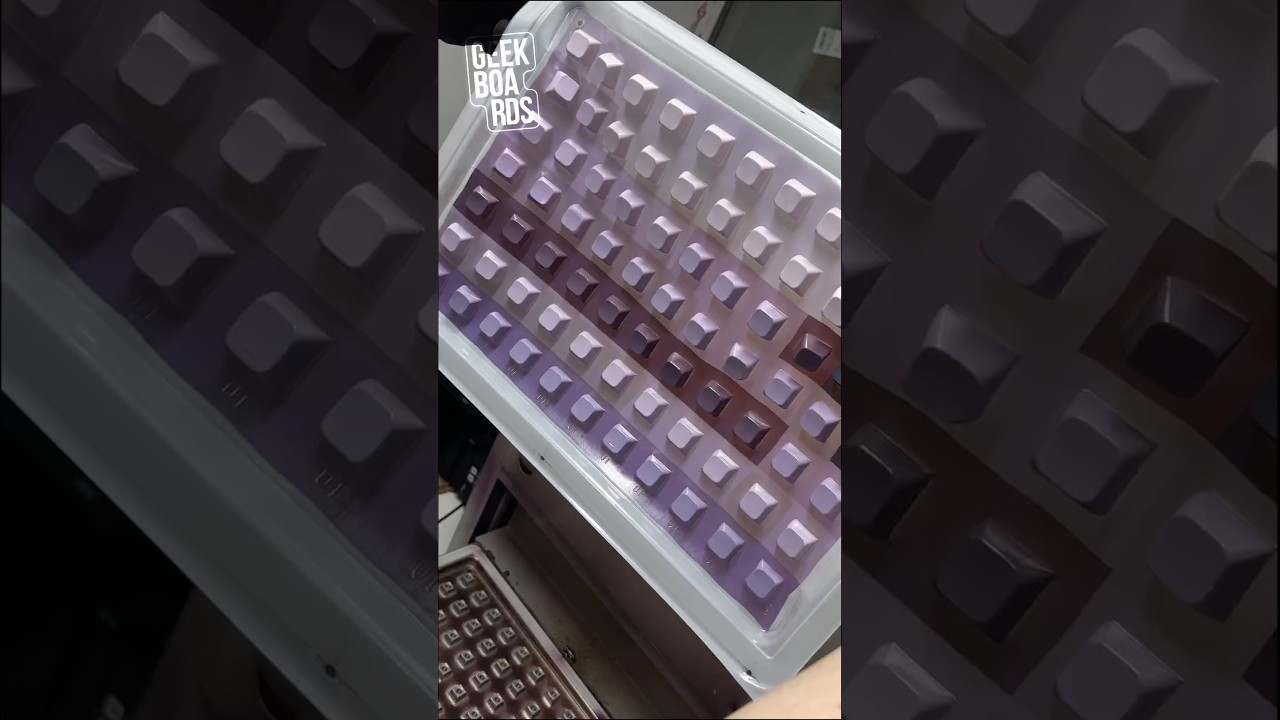 Keyboard manufacturing. From and to | Geekboards #geekboards #keyboard