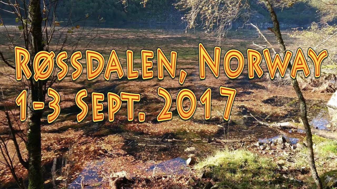 [4K] Weekend Camp, R&oslash;ssdalen, Norway Sept. 2017