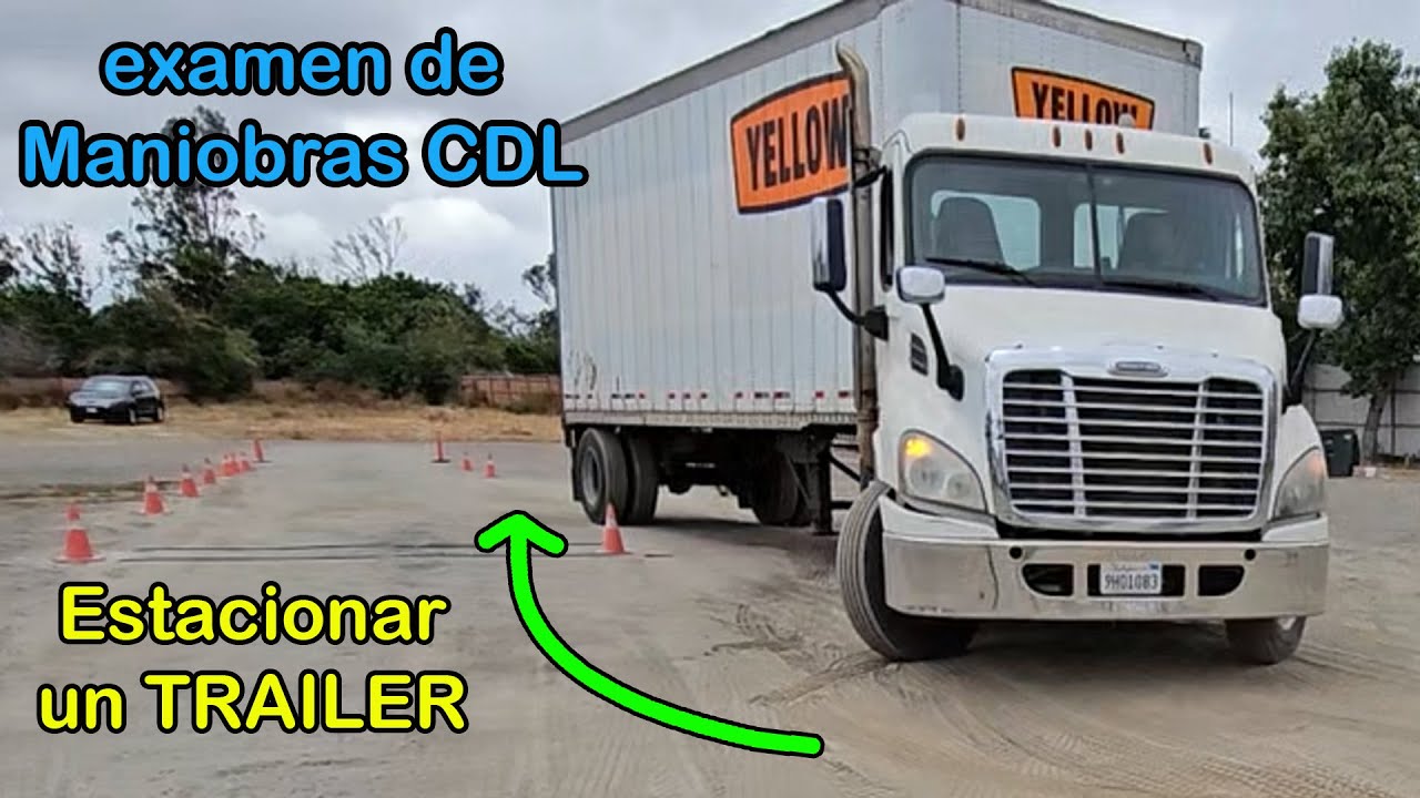 maniobras en el trailer para pasar el examen de manejo para trailero estas son las skills de examen