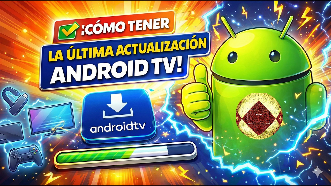 NUEVA ACTUALIZACI&Oacute;N Android TV 2026 C&oacute;mo instalar y ACTUALIZAR tu TV BOX 4k MEJORAR el rendimiento