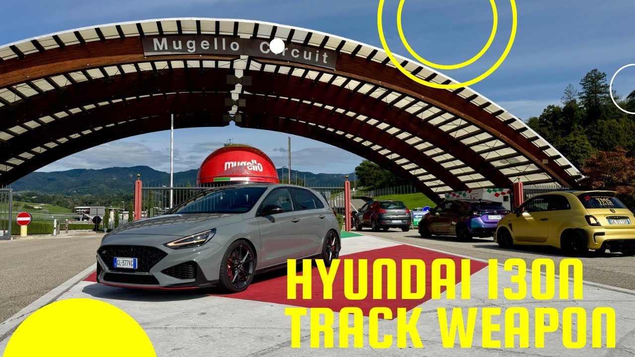 Hyundai I 30 N TRACK DAY MUGELLO CIRCUIT ITALY