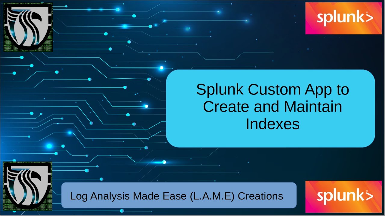 Creating a Custom Indexes.conf File to Configure Splunk instances