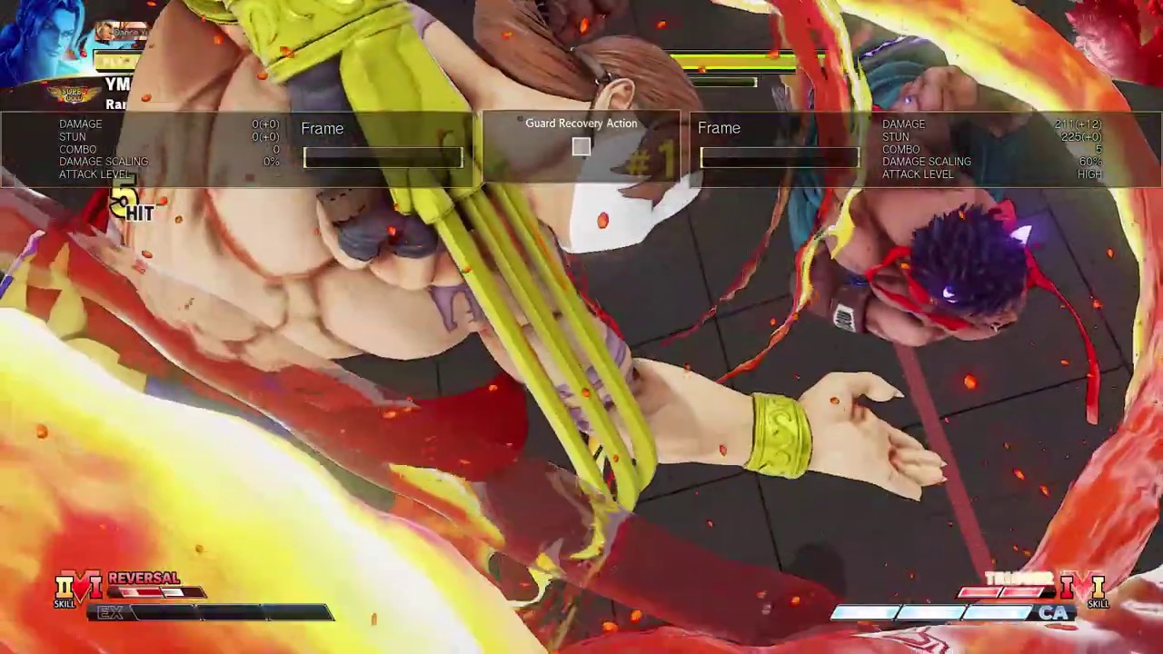 Street Fighter V: Vega Reversal Baiting With V-Skill 2