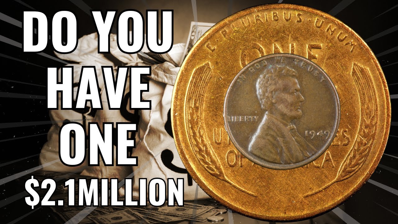 Rare 1949 Wheat Penny Coin: Your Ticket To Becoming A Millionaire! Don't Miss Out - Must Sell Today