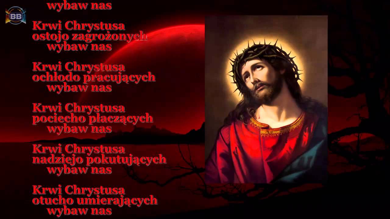 Litania do Najdroższej Krwi Chrystusa