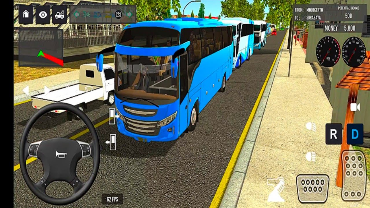 Indonesia Coach bus driving 😍💥 | Euro bus simulator 2026 Android gameplay #game 1 Part 2