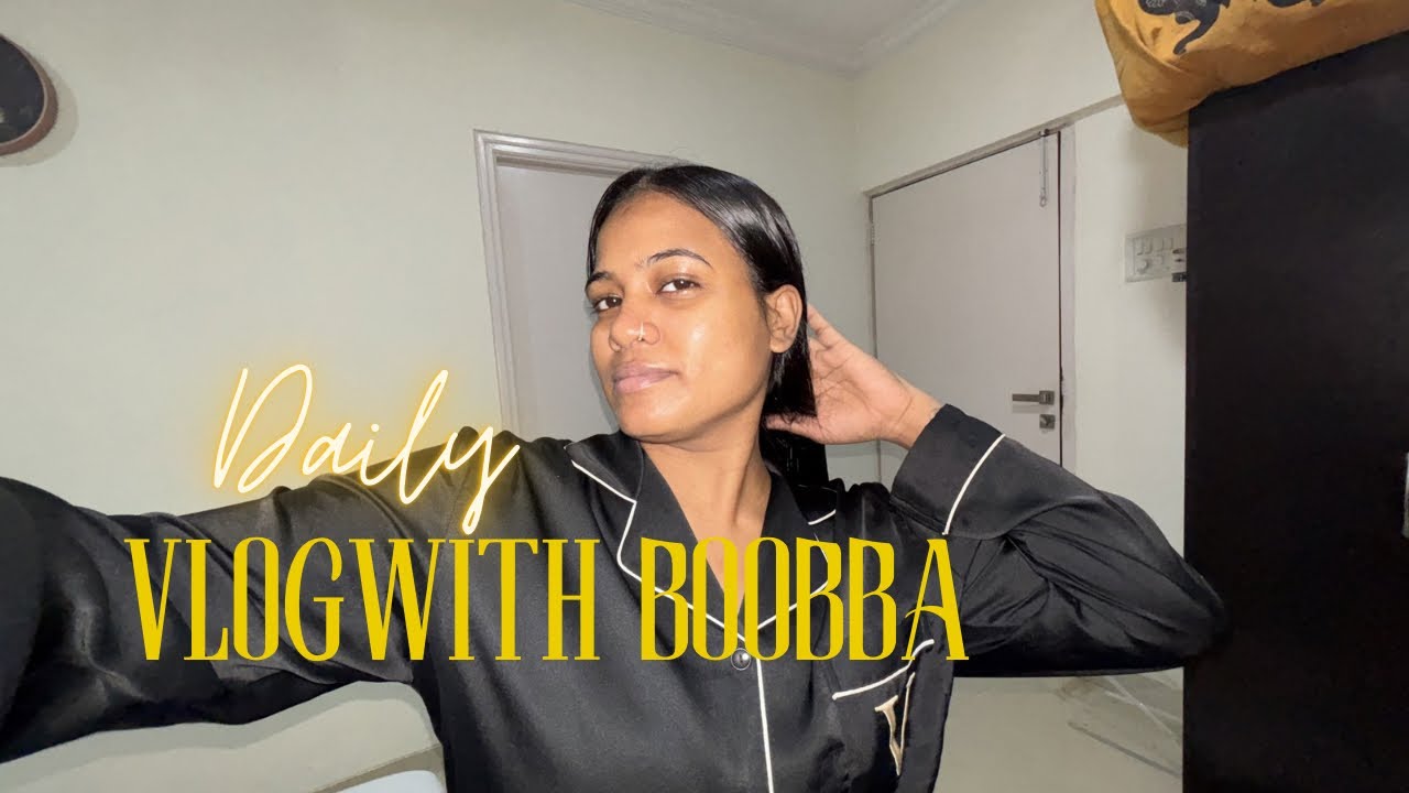 Daily vlog with boobba | #boobbaoncamera ✨