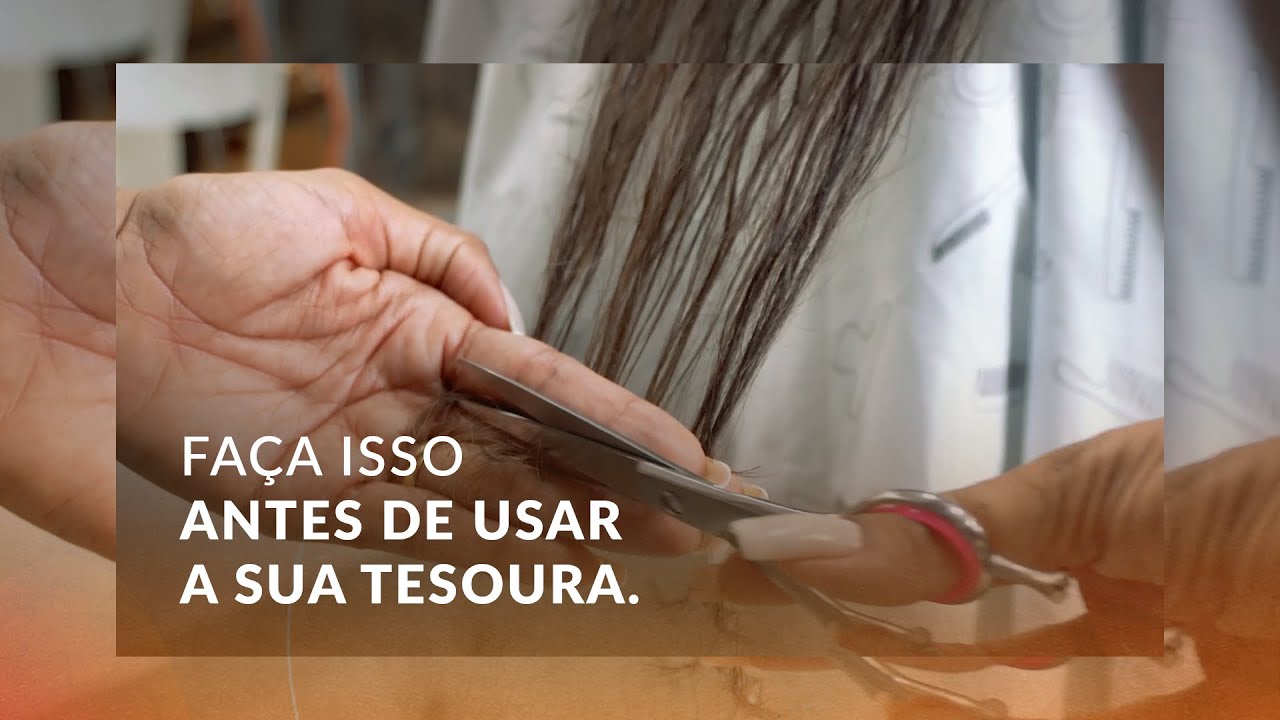 Fa&ccedil;a isso antes de usar a tesoura | Curso Afro Punch