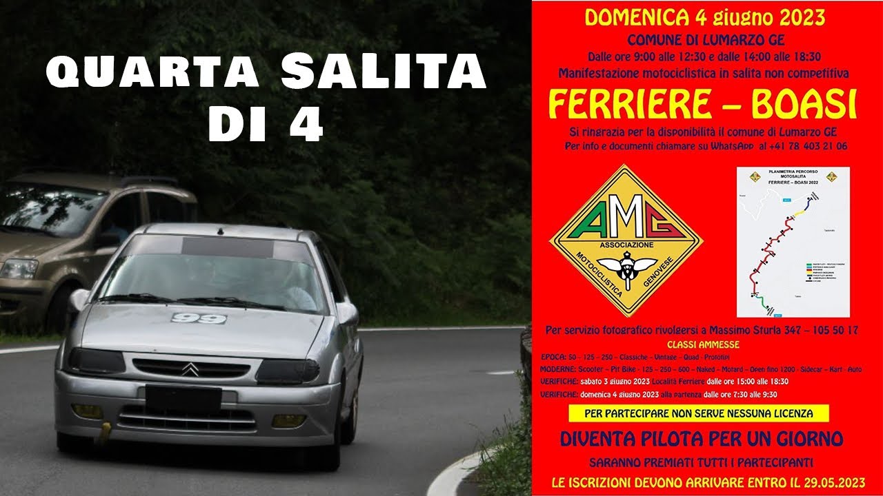 MOTOSALITA FERRIERE - BOASI 2023 | Quarta Salita