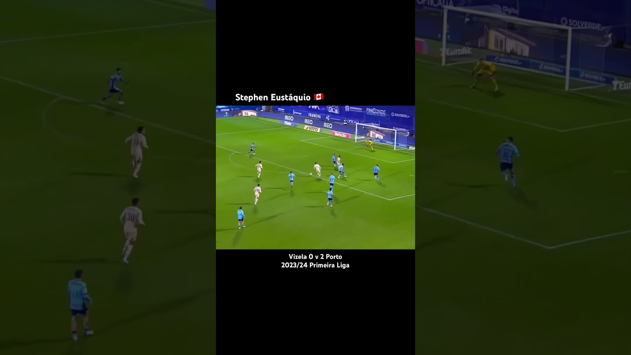 Canada Day special: Stephen Eustaquio scoring an absolute banger goal for Porto, what a golazo