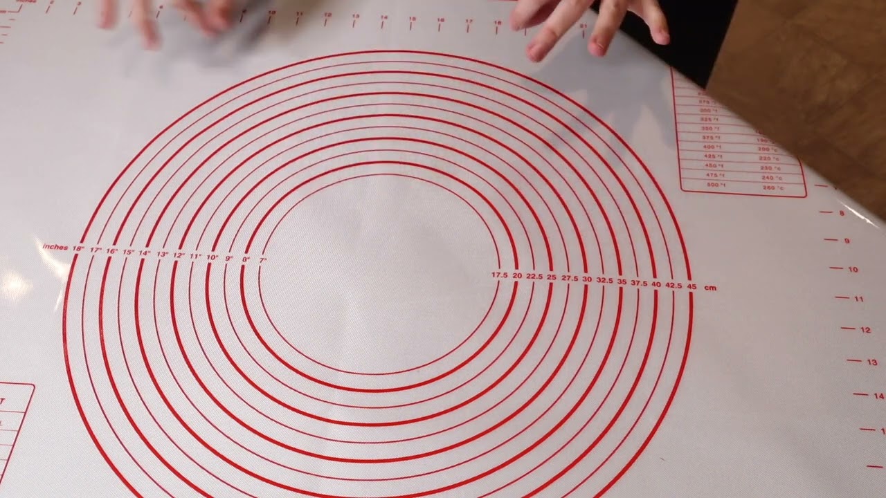 Extra Large Dough Mat Review | Silicone Baking Mats for Rolling Pastry
