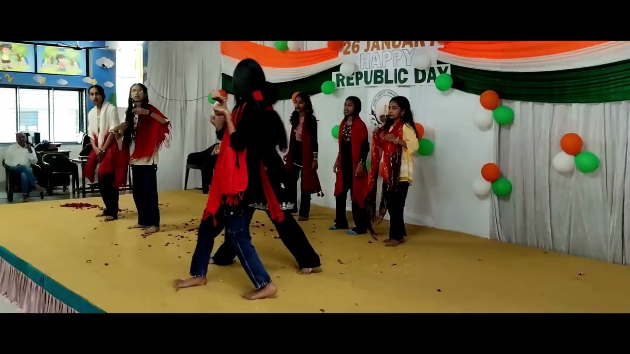 STD 8-9 | GIRLS | Funny Dance | 26-January-2026 | 77th Republic Day Celebration | GPS KESHOD