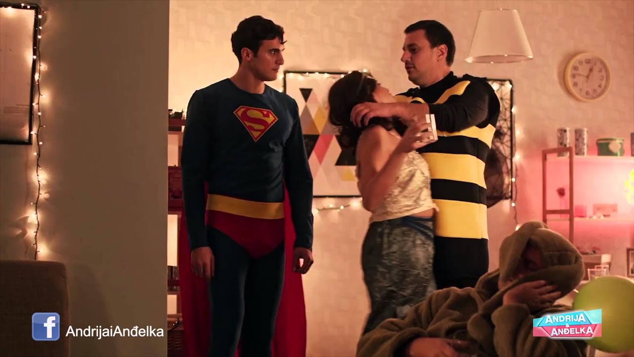 Andrija i Andjelka - Supermen-sisa u vaterpolo gacama