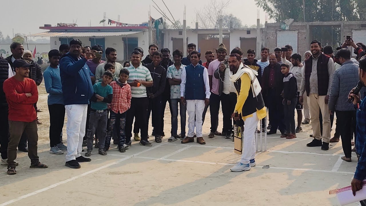 Drs Damdam is live! महेश इलेवन vs सराय सुलतानी उद्घाटन मैच।