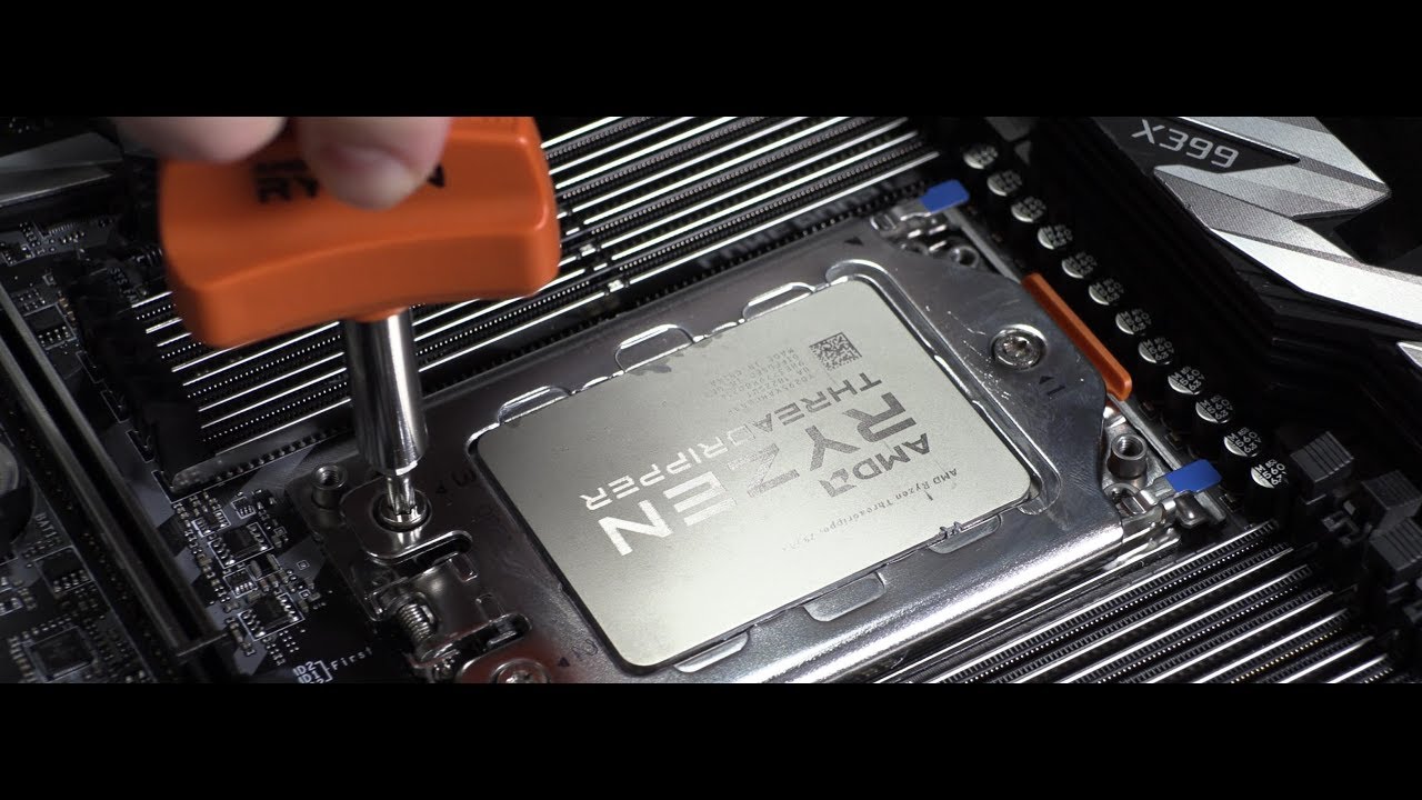 Threadripper 2990WX - 2950X & Wraith Ripper DIY Install