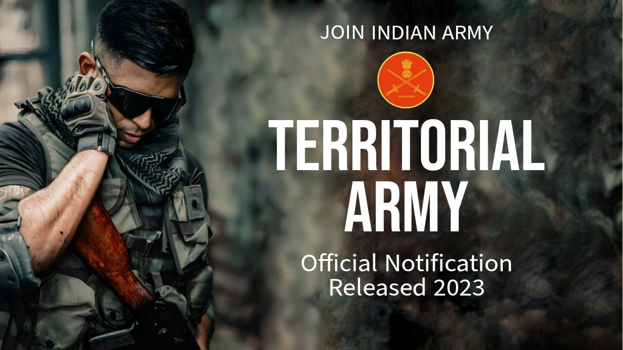 Territorial Army TA PIB Officers Notification 2023