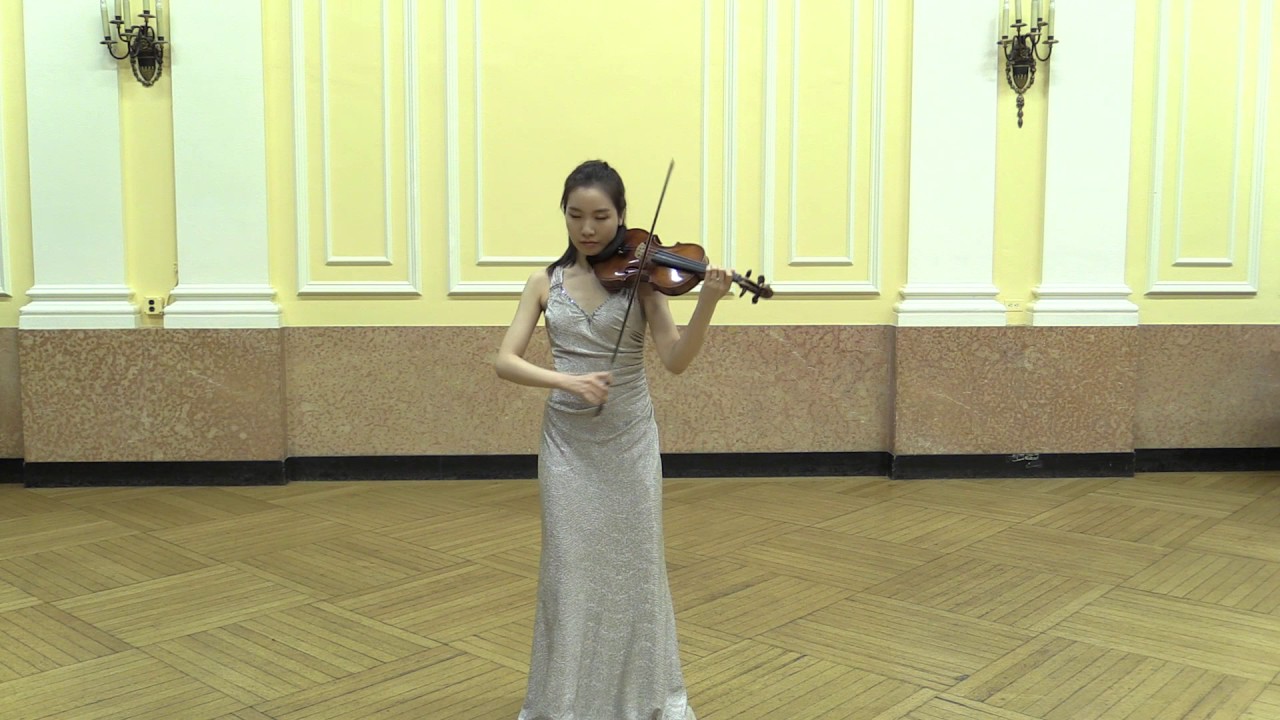 Jung Min Choi Bach Sonata No.2 in A minor BWV 1003 Fuga
