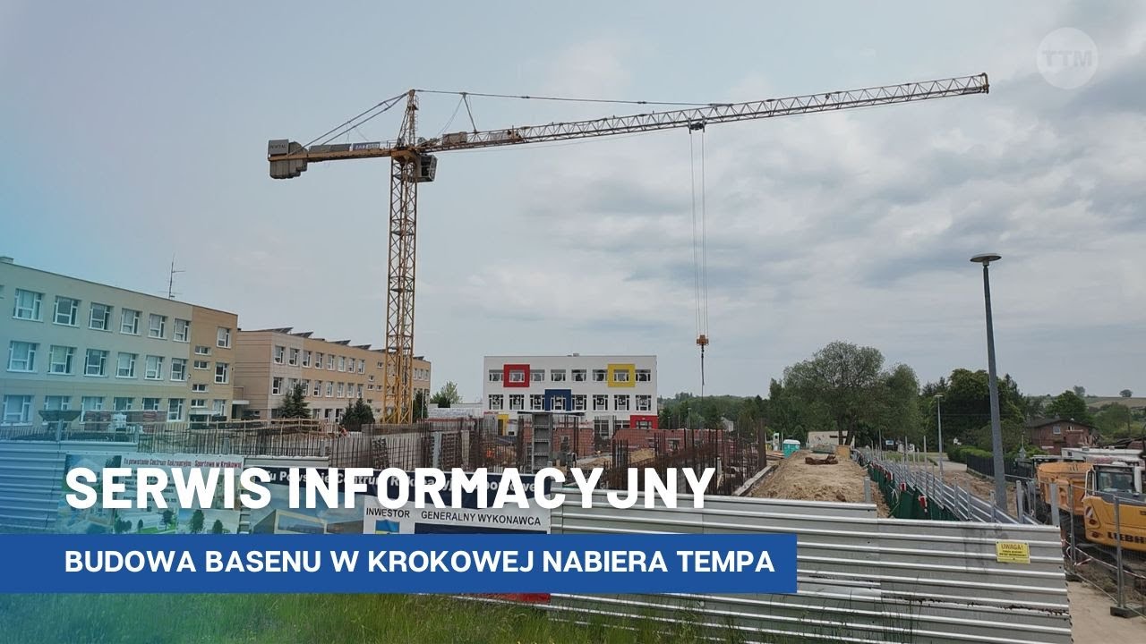 Budowa basenu w Krokowej nabiera tempa