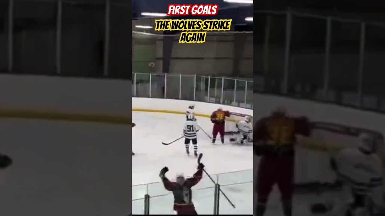 Golden Wolves GOAL!!!!!!! #hockey