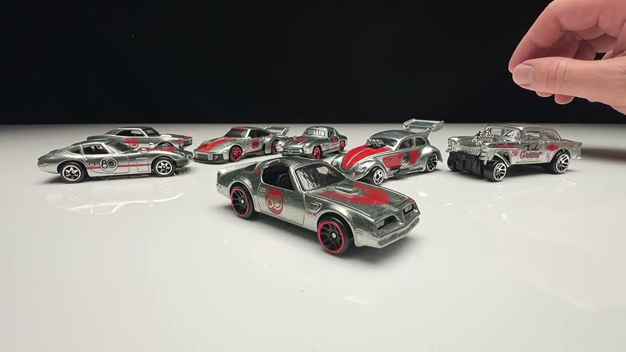 Hot Wheels Replay the Classics 80 Years of Mattel &mdash; полный набор: распаковка и обзор!