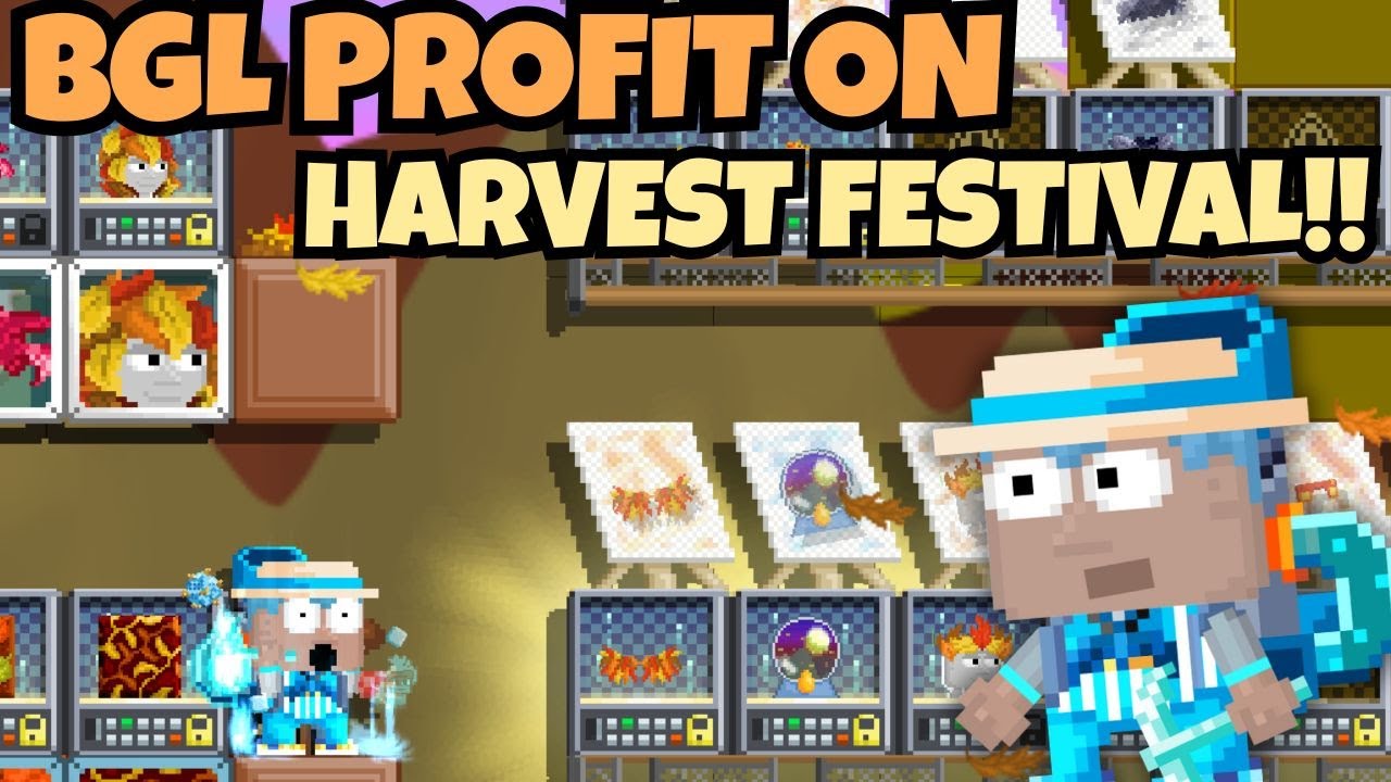 1 BGL PROFIT TRICK ON HARVEST FESTIVAL!! 🍂 | GrowTopia Profit 2025