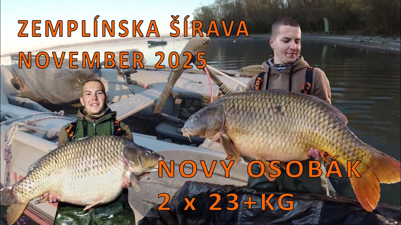 Zemplínska Šírava - Nový osobák | Lov kaprov | Hanako Baits |