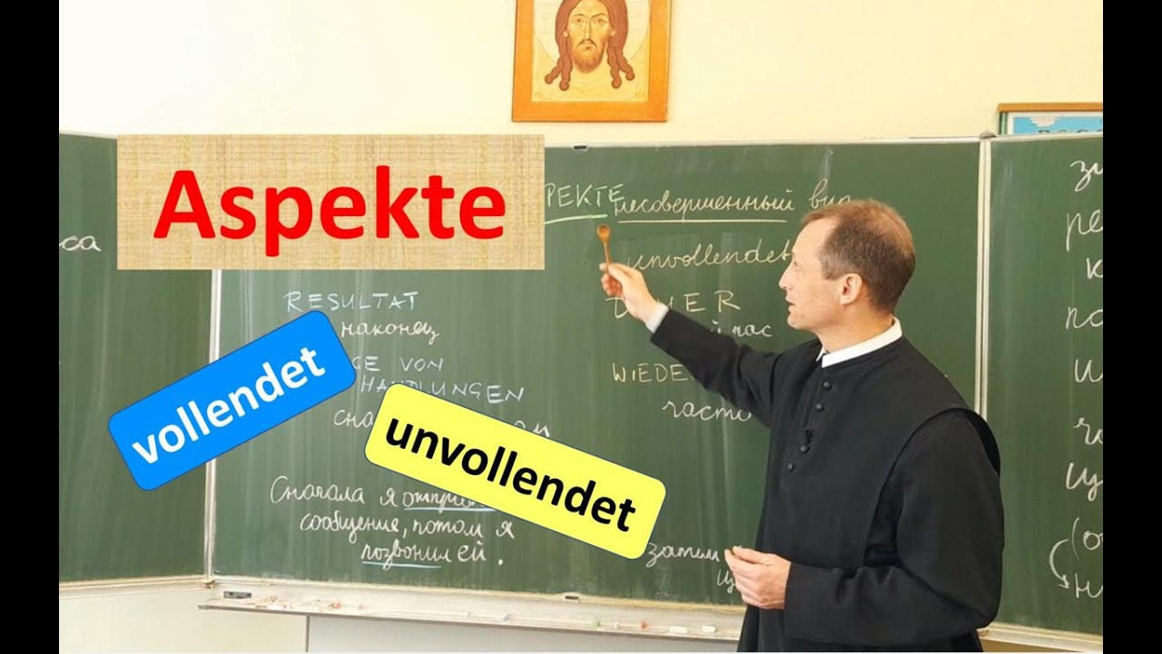 Aspekte im Russischen - einfache Regeln | Einfach Russisch lernen mit Pater Sebastian