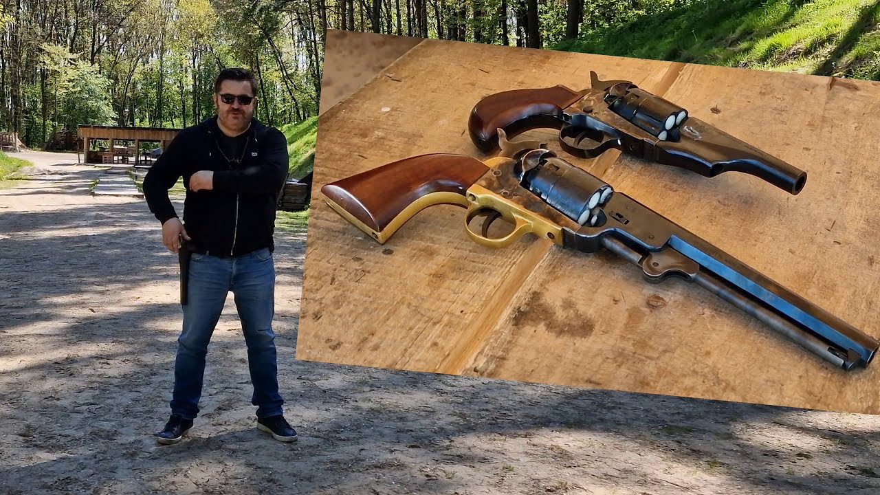 Colt Snubnose 4' vs Colt Navy 8' - pojedynek (krótka lufa kontra długa)
