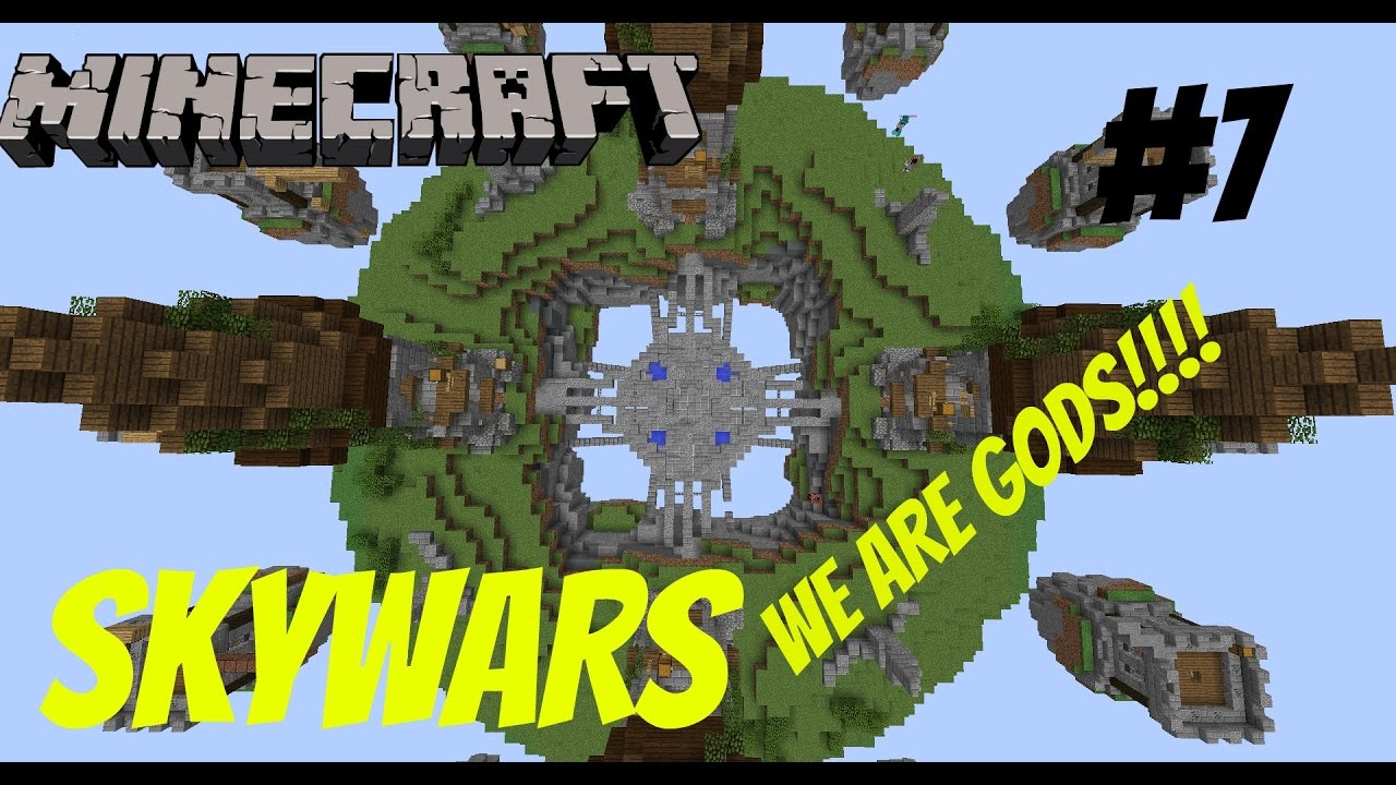Minecraft Skywars #7 - WE ARE GODS!!!! ft. EpicManSam